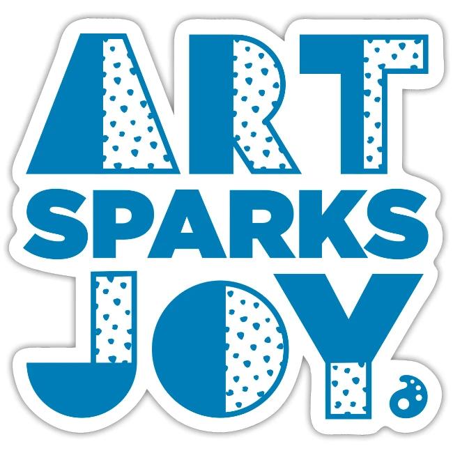 Art Sparks Joy (Dark Blue)