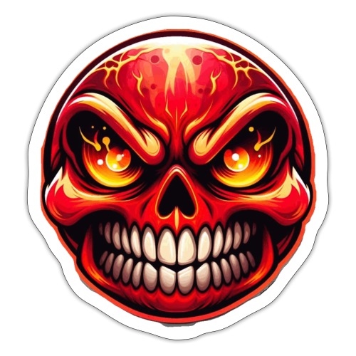 Angry mad - Sticker