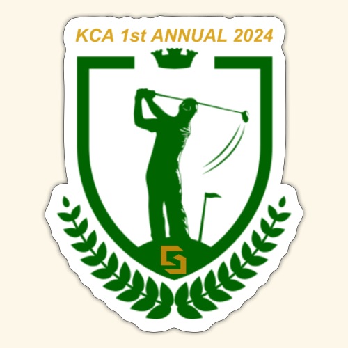KCA1st Annual 2024 Logo - Sticker