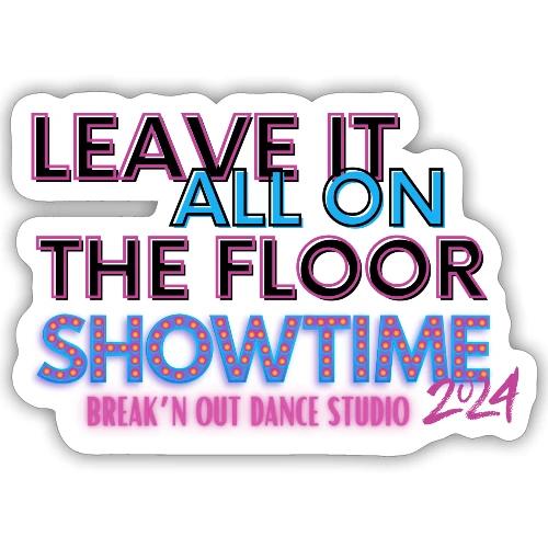 Leave it on the floor - Sticker