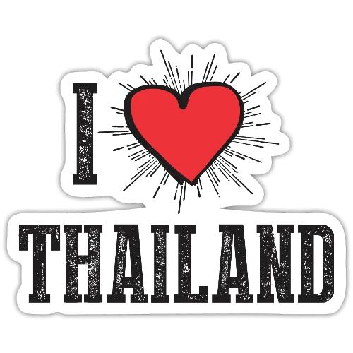 I Love Thailand - Sticker
