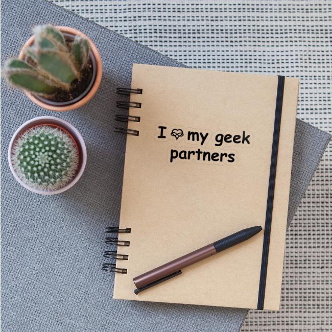 I [infinity-heart] My Geek Partners