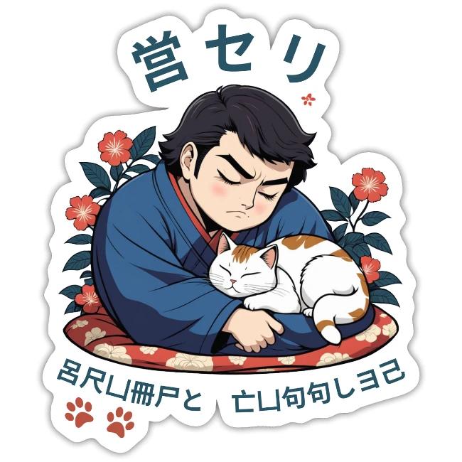 Grumpy Cuddles: Sumotori Napping Japanese Style