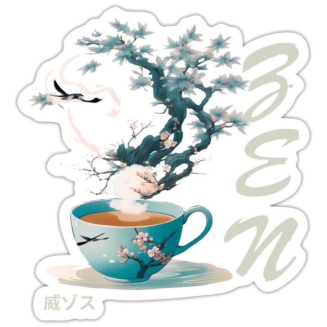 Teacup Steam Creates Japanese Garden: Tranquility
