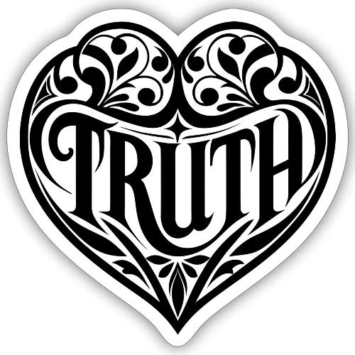 TRUTH in HEART - Sticker