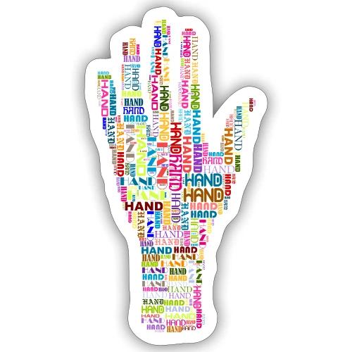 The Hand - Sticker