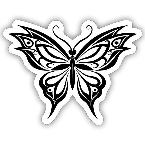 Stenciled🦋 BUTTERFLY - Sticker