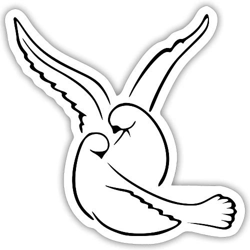 EMBRACED_TURTLEDOVES - Sticker