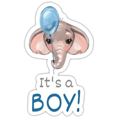 It s a boy - Sticker