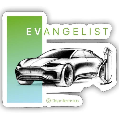 evangelist Taycan - Sticker
