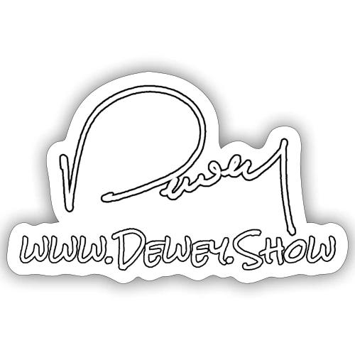 Dewey signature 1 - Sticker