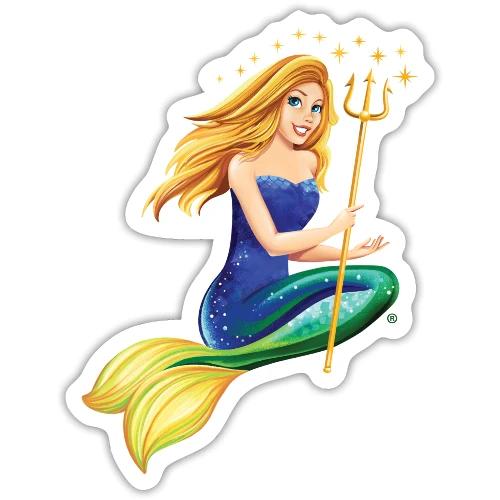 Chicken of the Sea Catalina the Mermaid - Sticker