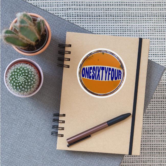 One Sixty Four --vintage auto inspired orange