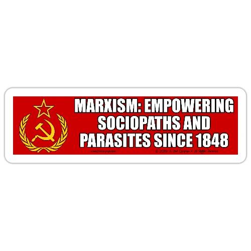 Marxism Empowers Psychopaths (Long) - Sticker