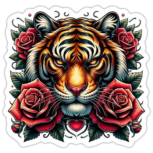 Fierce Heart Single Side - Sticker