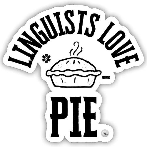Linguists love PIE - Sticker