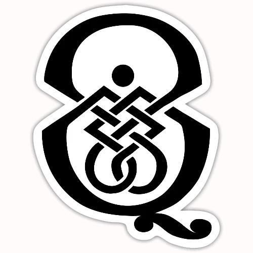 qcpb black logo - Sticker