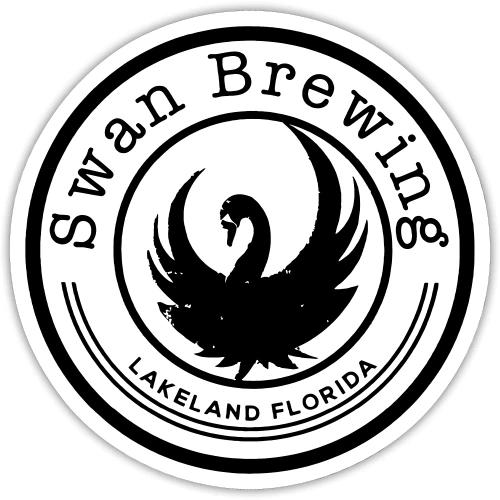 Classic Swan Brewing Logo - Sticker