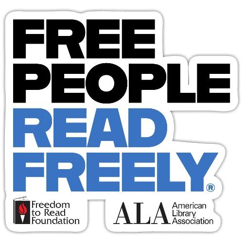 Free People Read Freely® - Sticker