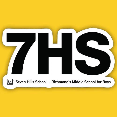 7HS Full Black - Sticker