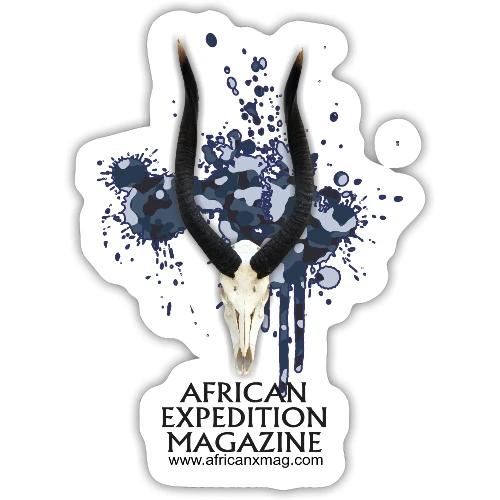 Nyala skull - Sticker