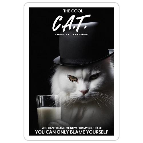 The Cool Cat - Sticker