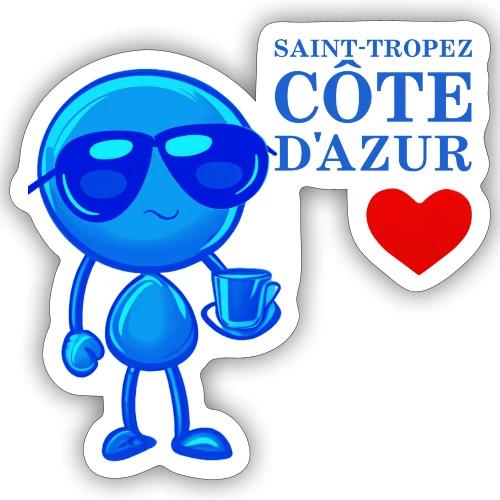 Smoon City_Saint Tropez Côte d'Azur - Sticker