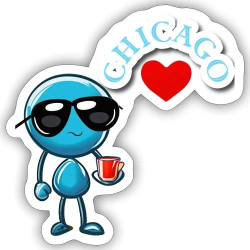 Smoon City_Chicago - Sticker