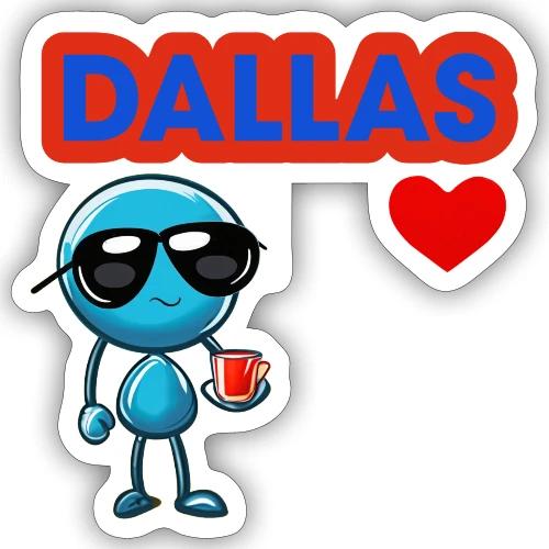 Smoon City_Dallas - Sticker