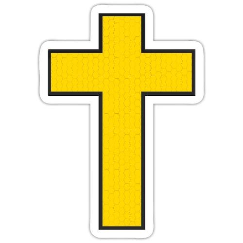Kevlar Cross Shirt–Christian Strength and Protect - Sticker
