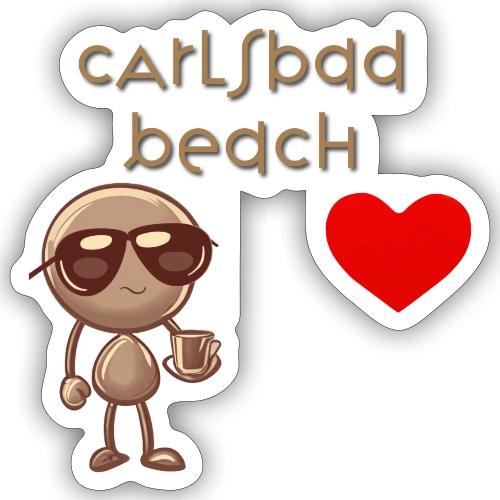 Smoon City_Carlsbad Beach - Sticker