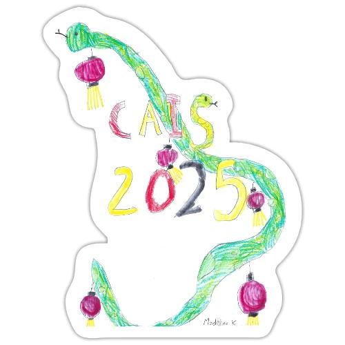 CAIS Lunar New Year 2025: Madeline K. ECC Winner - Sticker