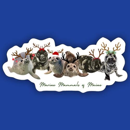Festive Seal Patients - Sticker