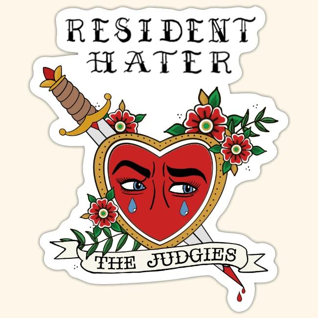 Resident Hater Stickers