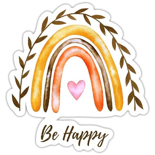 Be happy - Sticker