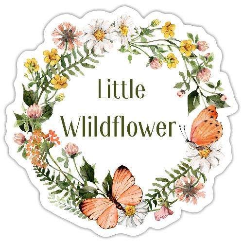 Little wildflower – Baby Shower Gift Bodysuit - Sticker
