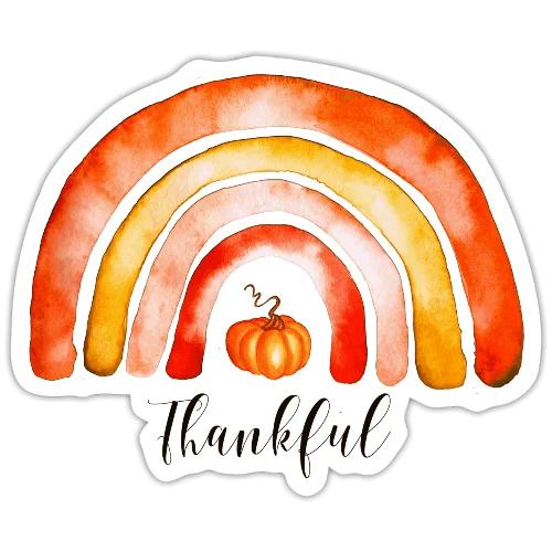 thankful - Sticker