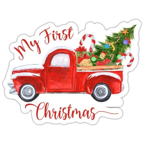 My First Christmas - Sticker
