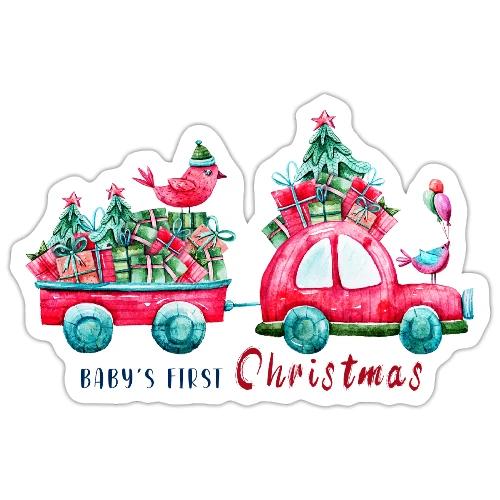 Baby's first Christmas - Sticker