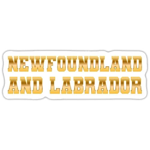 Newfoundland and Labrador - Sticker