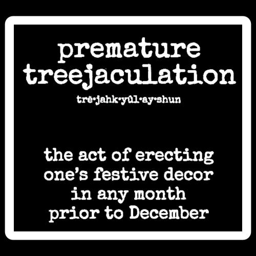 Treejaculation - Sticker