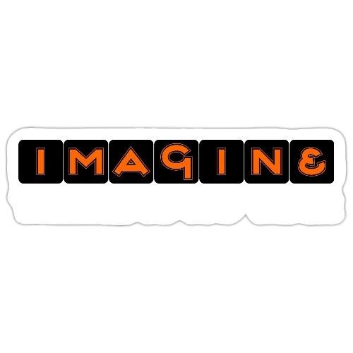 Imagine, There Is No War - Sticker