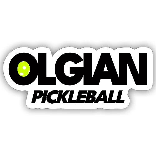 Olgian Pickleball Logo Gear - Sticker