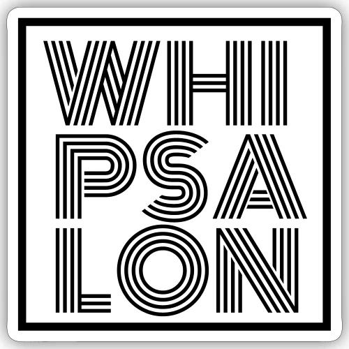 WHI/PSA/LON Monoton (Black) - Sticker