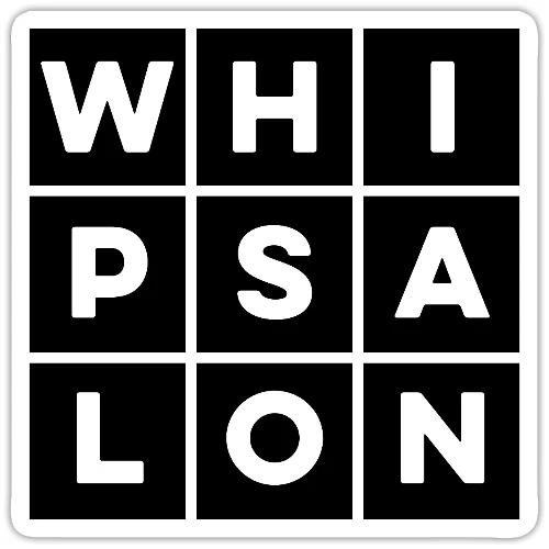 WHI PSA LON block black - Sticker