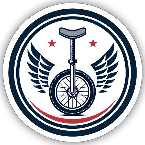 The Spirt of Unicycling - Sticker