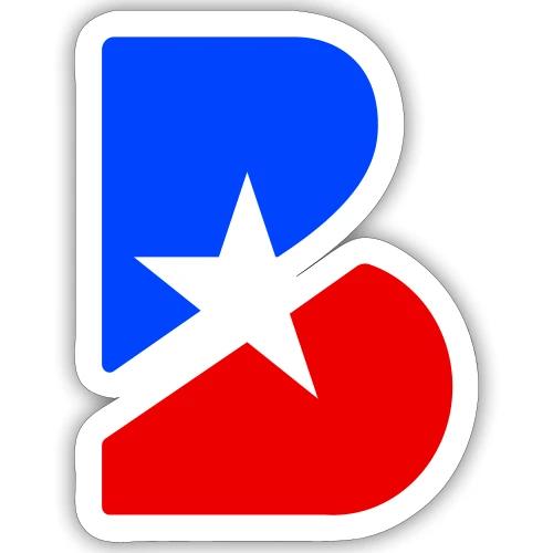Logo Borinqueno Bicolor - Sticker