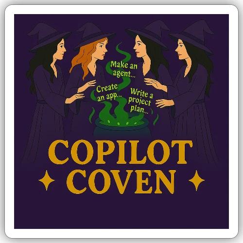 Copilot Coven - Sticker