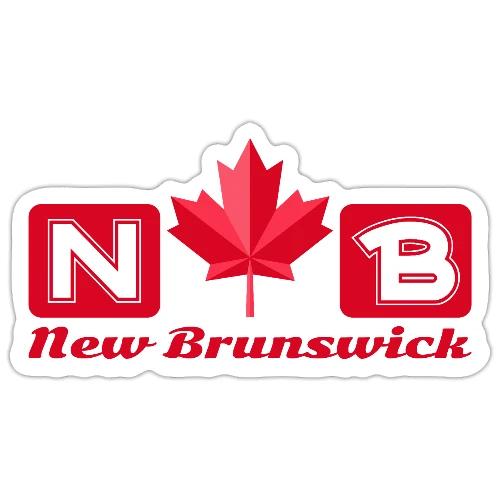 New Brunswick, province of Canada - Sticker