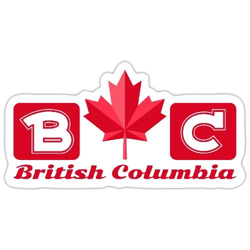 British Columbia, province of Canada - Sticker